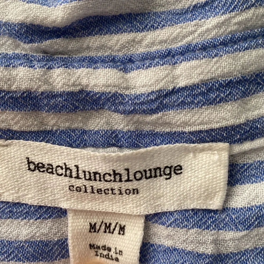 Linen Striped Shirt - Picture 3 of 4